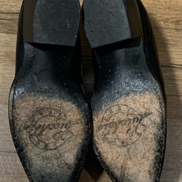 Lucchese Mule Black Leather Size 7C - Picture 4 of 4